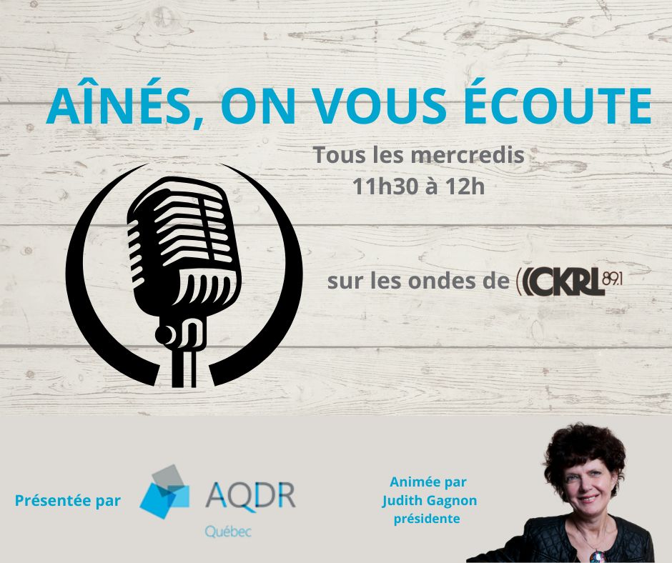 AÎNÉS, ON VOUS ÉCOUTE